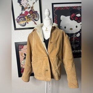 Tan Suede Brandon Thomas Barn Jacket